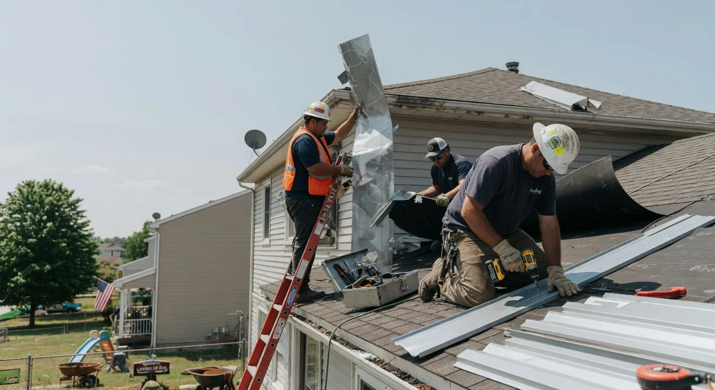 Metal Roof Repair in Paeonian Springs, VA